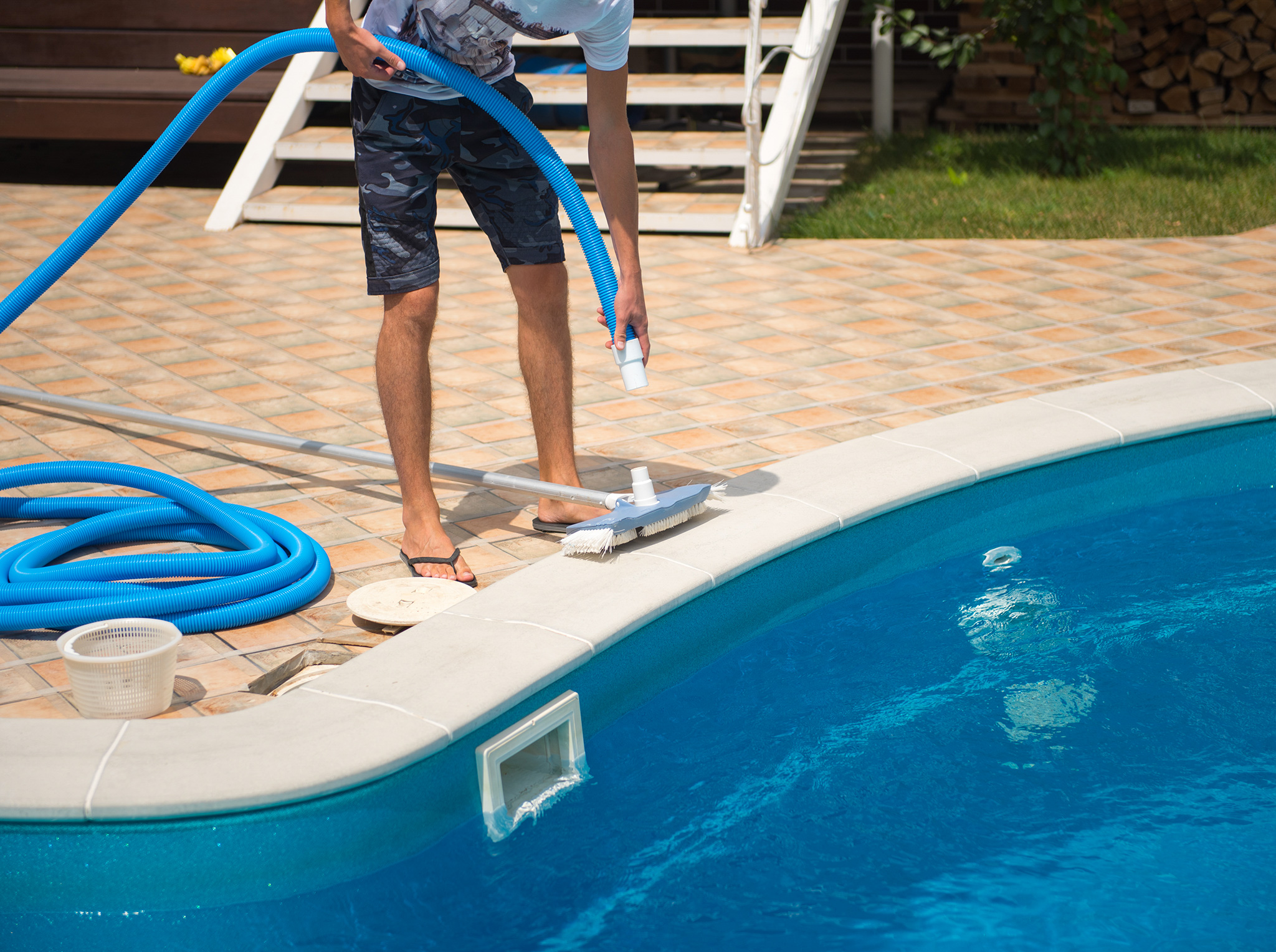 Pompe de piscine qui s