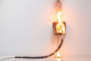 Que faire avec un rallonge électrique qui prend feu ?